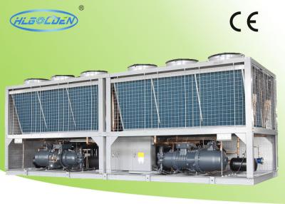 China O ar do condicionamento de ar da eficiência elevada refrigerou o refrigerador de água com compressor dobro à venda