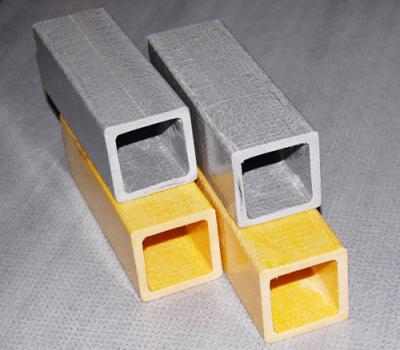 Chine Tuyauterie carrée en plastique de Reinformed de fibre de verre anticorrosion à vendre