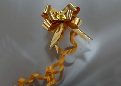 China Wedding , birthday small yellow white grey Butterfly Pull Bows 12 * 250mm for sale