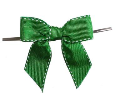 China tied Decorative ribbon bow tie for wedding with grosgrain , tie bow ribbon for sale