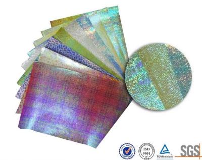China El papel de embalaje del arco iris de la perla de Customerized para los ramos, papel de regalo iridiscente cubre en venta