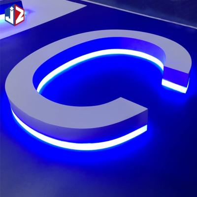 China Customized IP66 3D Backlit Signage Outdoor Advertising for sale