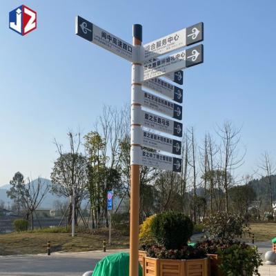 China Building Directional Wayfinding Signs Waterproof Low Consumption for sale