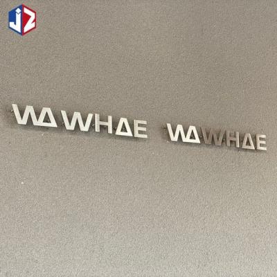 China Corrosion Resistance 3D Lettering Signage Laser Cut 316 Stainless Steel Letters for sale
