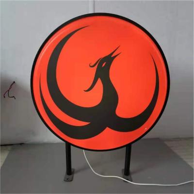 China Backlit Hanging Lightbox Sign for sale