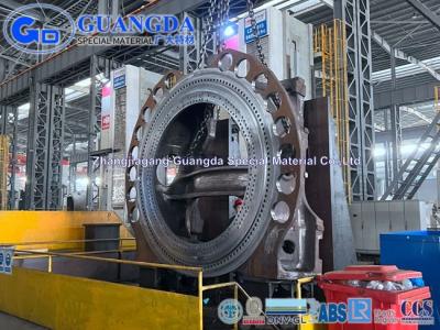 China Large sand Castings Main Frame Carrier  4.5MW 5MW 5.5MW 6.25MW 6.5MW QT400-18L for sale