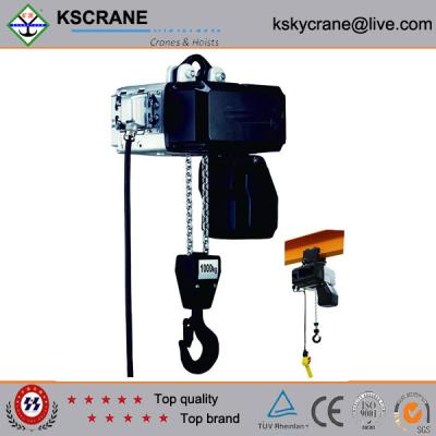China Attractive and reasonable price Low Clearance Double Speed Electric Chain Hoist for sale