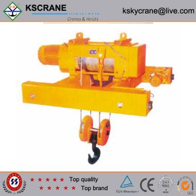China A variety of color double-rail hoist crab for sale