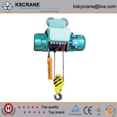 China Material Handling Overhead Crane Wire Rope Roof Hoist for sale