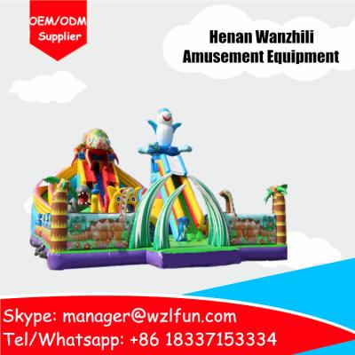 China Inflatable castle,inflatable bouncer castle and PVC tarpaulin Material inflatable jumping castle for sale