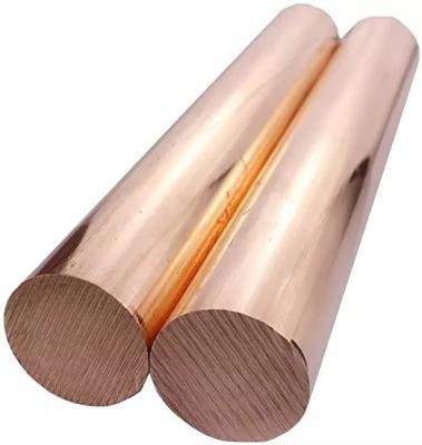 중국 99.99% 10-600mm C10100/C11000/C28000/C51900 Raw Copper Bar Round Rod C11000 C1100 판매용