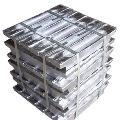 China Grade A7 Aluminum Ingots Pure Soft Lead Ingots Metal Zinc Tin Ingot 99.99% 5000 Tons for sale