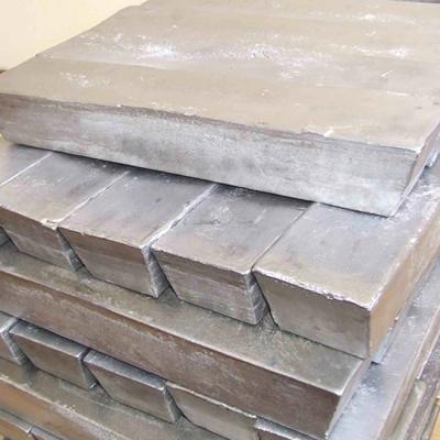 China Polished Lead Aluminium Ingot 6063 6061 5052 Adc 12 For Casting Electromechanical Parts for sale
