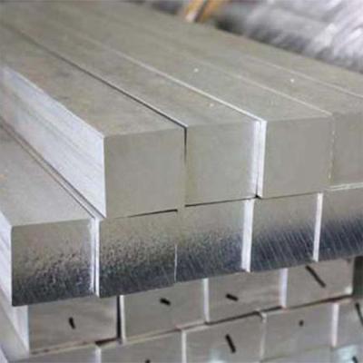China barra cuadrada de aluminio 6063 6082 T6 para el final 100m m x 3m m del molino de Windows 10m m x 2m m en venta