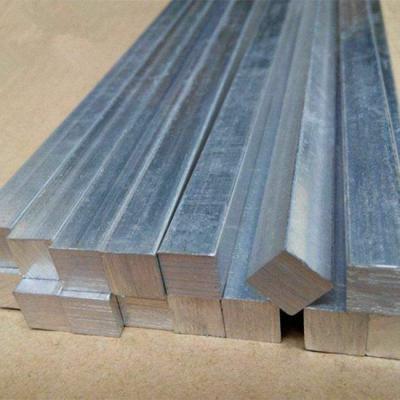 Chine Le noir a anodisé la barre de place en aluminium 6063 6061 7075 T651 10mm X 5mm de haute résistance 6mm 8mm à vendre