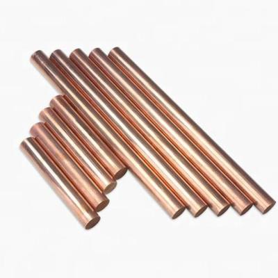 China Small Diameter 8mm Copper Bar Astm Polished For Furniture Cabinets Te koop
