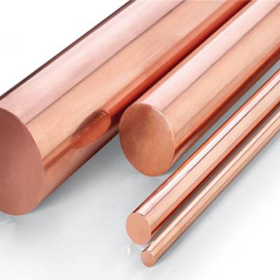 China Copper Rod Smooth Cathode Copper 99.99% Pure Bronze Rod C12000 C12700 en venta