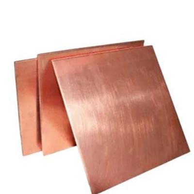 China Pureza elevada 99,99% de los proveedores de la hoja del cobre de la placa C10100 del cátodo para los productos eléctricos en venta