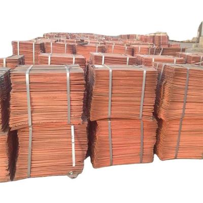 China 99,99% placa pura de la hoja del cobre del cátodo C12000 C18150 C11000 del cobre del electrólito en venta