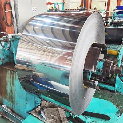 China 100mm-2500mm Stainless Steel Slit Coil Mirror Polished Finished Cold Rolled Building Material for sale