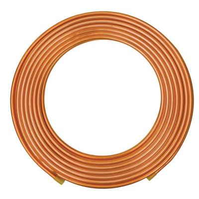 China 1/2 3/4 12.7 Mm Air Conditioner Copper Pipe For Ac Aircon Gas Line Pancake 3/8 Rolling for sale