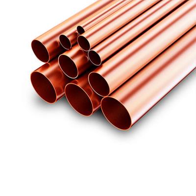 China 10 Foot Round Copper Pipe Tubing Straight 99.9% OD 2mm-914mm for sale