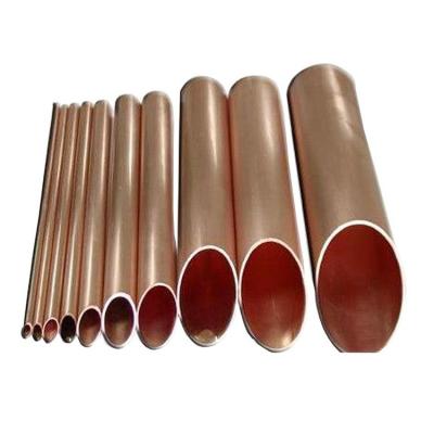 China Round Copper Tube Metal Seamless Copper Pipe Straight Od 1/2