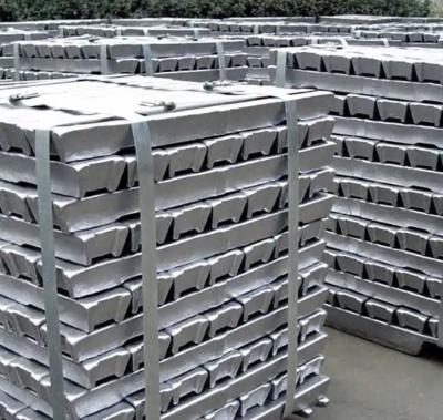 China Ingots de alumínio rectangulares A7 com resistência à tração de 110 MPa para à venda