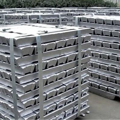 Chine Emballage A7 Ingots d'aluminium avec finition de broyeur et composition chimique Al99.7 pour les utilisations à vendre