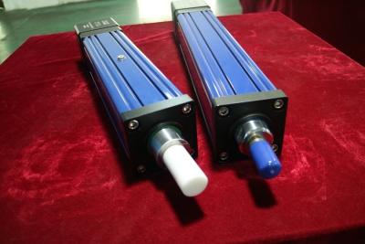 China sistema bonde do cilindro hidráulico de 50-800mm, atuadores 220V lineares bondes pequenos azuis à venda