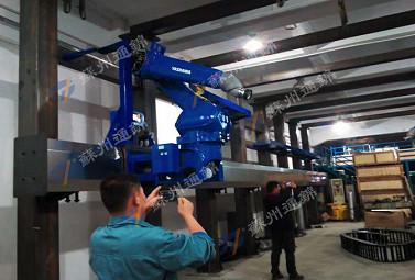 China Sistema ferroviário Dustproof do robô da elevada precisão para o curso máximo do chapeamento de chama 70m à venda