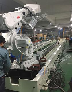 中国 反復性±0.1mmの負荷≤6tを分類するための環境友好的な鋼鉄ロボット7軸線 販売のため