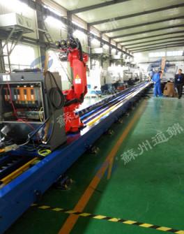 China Blauw Robotspoorwegsysteem, niet - het Lineaire Flexibele Spoor van de Verontreinigingsrobot om te installeren Te koop