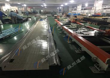 China Transportation Industrial Robotic Linear Track , Long Stroke 7th Axis Up To 70m for sale