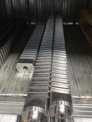 China Long Working Life Straight Rack With Milled Surface Quality 5 To Quality 10 for sale