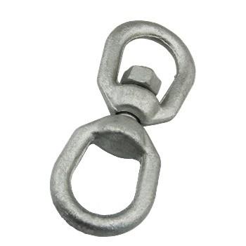 Quality Food Beverage Processing Galvanized Carbon Steel Swivel Chain For Rigging for sale