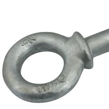 Quality Electricity Essential Hot Dip Galvanized Shoulder Type Lifting Nut Eye Bolts for sale