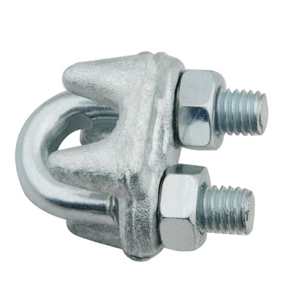 Quality JIS Type Drop Forged Wire Rope Clips Stainless Steel Custom Size for sale