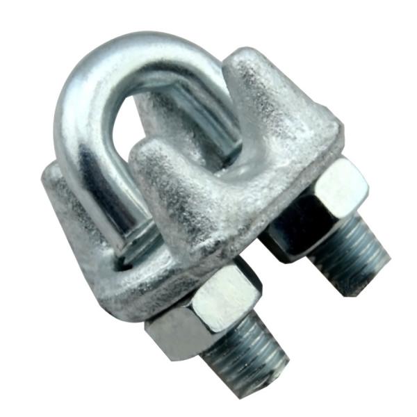 Quality JIS Type Drop Forged Wire Rope Clips Stainless Steel Custom Size for sale