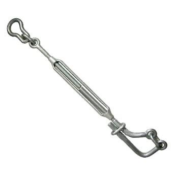 China Water Treatment Turnbuckles With Decklashing And Malleable Iron for sale