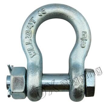 China Stainless Steel Lifting Screw Pin Anchor Shackle For Imperial Measurement System for sale