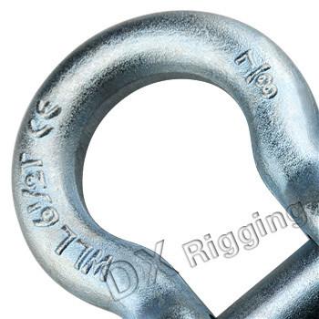 Quality Stainless Steel Lifting Screw Pin Anchor Shackle For Imperial Measurement System for sale