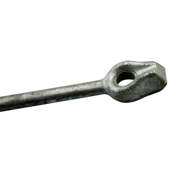 Quality ZINC PLATED Finish Forged Steel Assembly Helix Screw Anchor Rod for sale