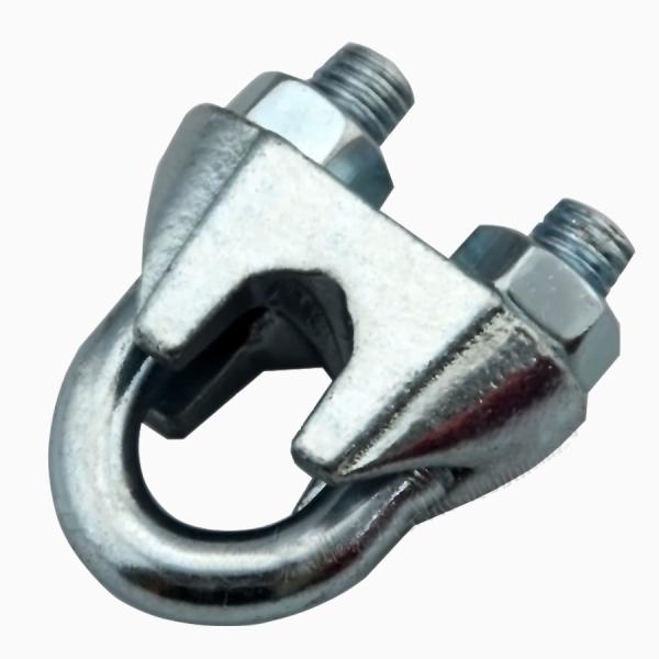 Quality Zinc Finish US Type Galv Malleable Wire Rope Clips For Industry Applications for sale