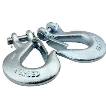 Quality Metal Safety Latch Drop Forged Lifting Eye Hook For Outdoor Climbing Activity for sale