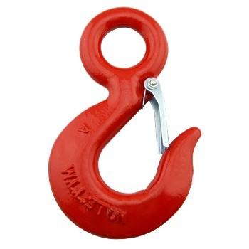 China Industry Hardware High Load-Bearing 320A Eye Slip Hook With Safety Latch for sale