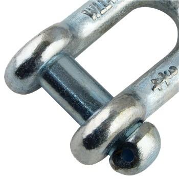 China Marine Hardware Trawling Shackles With Round Head Screw Pin Quick Release for sale