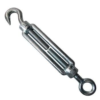 China Forged Galvanized DIN1480 Close Body Turnbuckle For Marine Rigging Hardware for sale