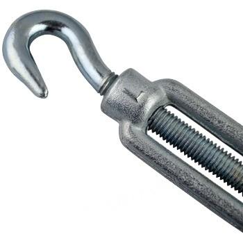 Quality Forged Galvanized DIN1480 Close Body Turnbuckle For Marine Rigging Hardware for sale