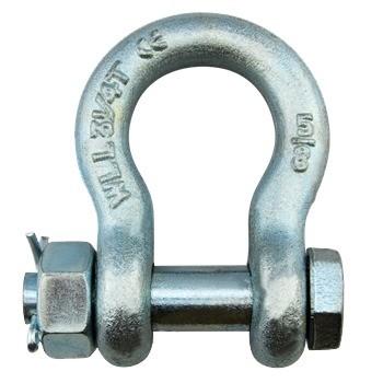 China Customized US Type Bolt Anchor Shackles G-2130 ISO9001 Certified for sale
